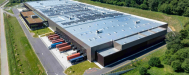 CFAO Healthcare Hub logistique Val de Reuil bâtiment